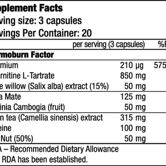 Thermo Drine 60caps  (BIOTECH USA)