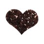 PASTORELLI Star Cuore hair clip - Καφέ