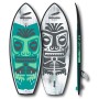 Σανίδα wakesurf 4'8" Carbon - Indiana