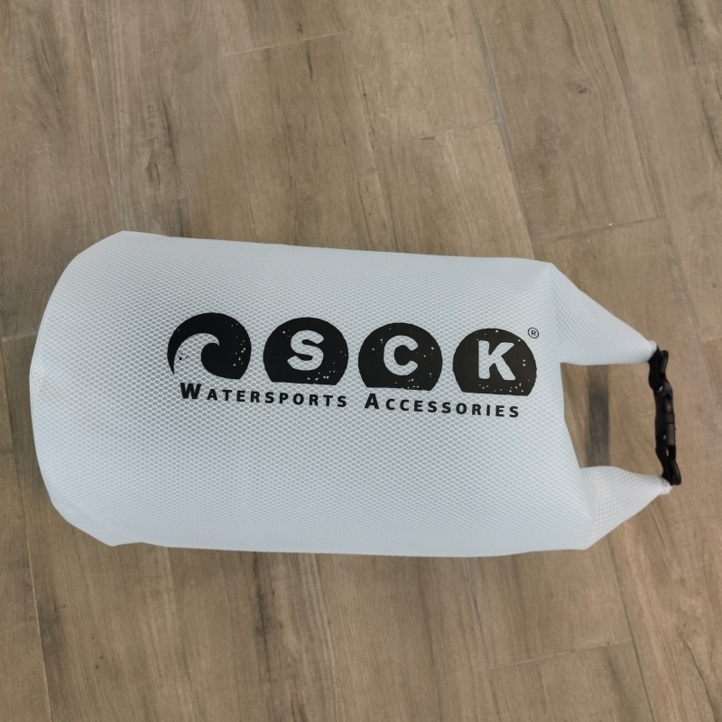 Αδιάβροχος σάκος με ιμάντες πλάτης 30L Διάφανος
