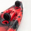 Conger 295 μονοθέσιο καγιάκ για ψάρεμα SCK κόκκινο-μαύρο