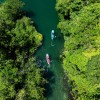 Jobe Φουσκωτή σανίδα SUP 10'6'' Yarra Πακέτο με κουπί Stream 40 - Steel Blue