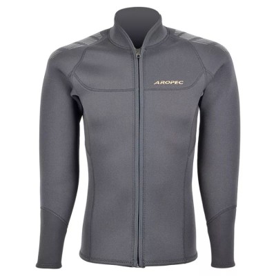 Jacket νεοπρενίου 3mm Super-Stretch ανδρικό Ανθρακί - Aropec