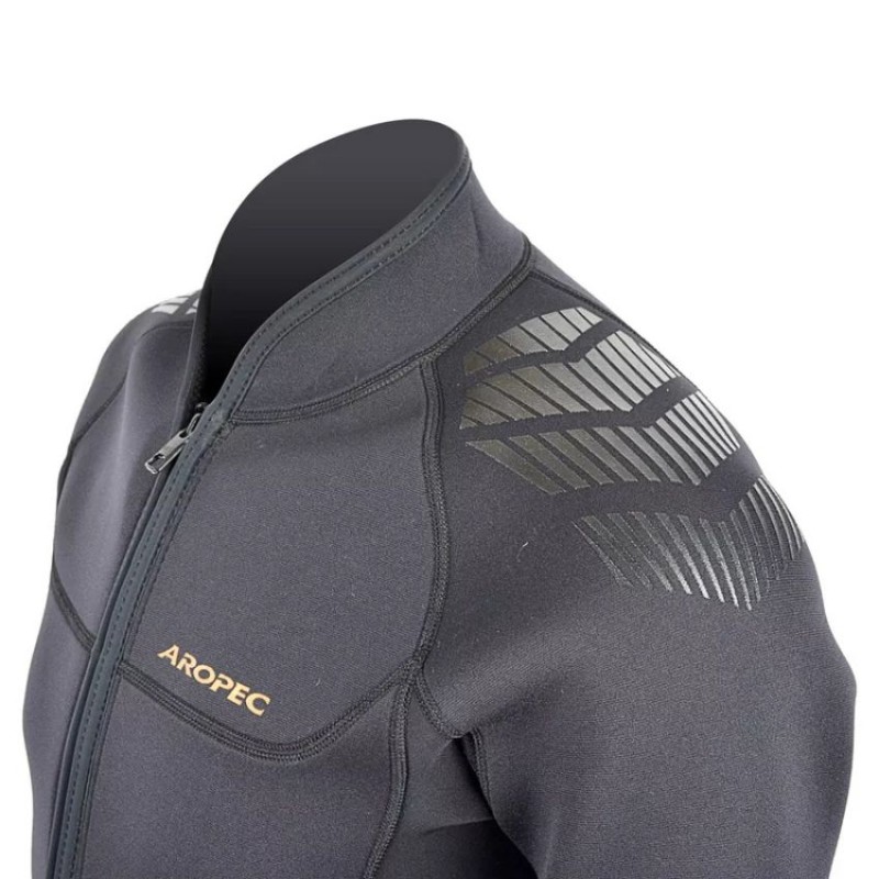 Jacket νεοπρενίου 3mm Super-Stretch ανδρικό Ανθρακί - Aropec