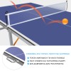 VIKING Τραπέζι Ping-Pong Αναδιπλούμενο Αλουμινίου