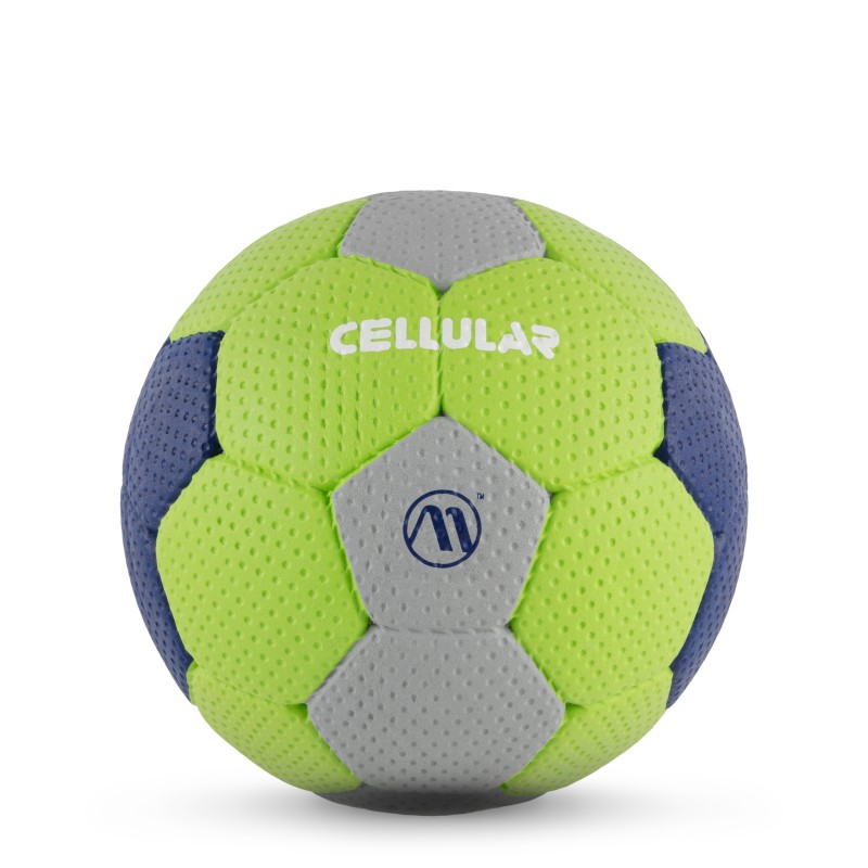 Μπάλα Handball Cellular Νο0 - Μπλε / Πράσινο / Γκρι