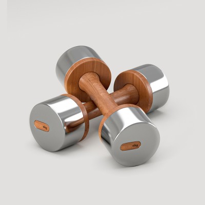 Viking Luxury Hotel Dumbbells , Ξύλινοι αλτήρες - 6.00 kgr