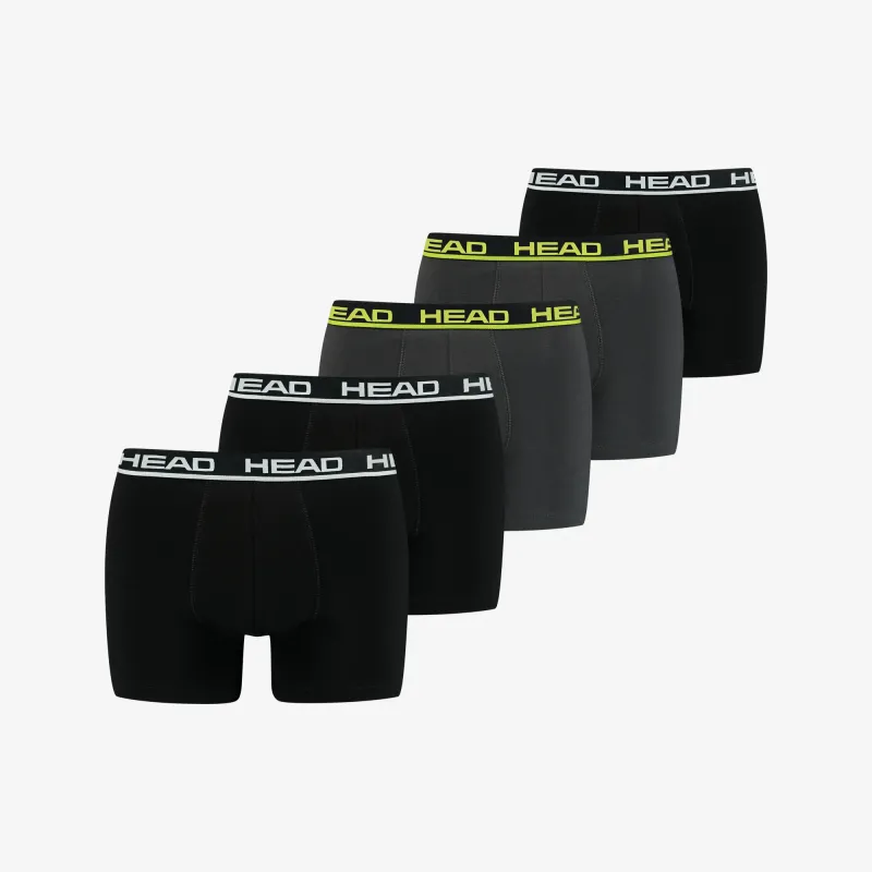 HEAD BASIC BOXER 5Pack BLack/Phantom (701203974-021)