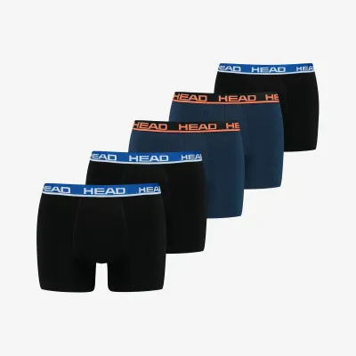 HEAD BASIC BOXER 5Pack BLack/Blue (701203974-022)