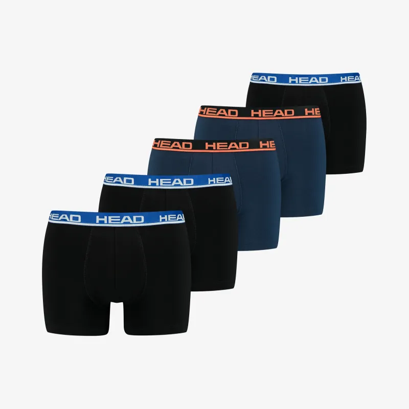 HEAD BASIC BOXER 5Pack BLack/Blue (701203974-022)